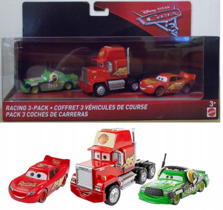 McQueen - Autá 3 autá Marucha McQueen Zigzak Tir Maniek Mack