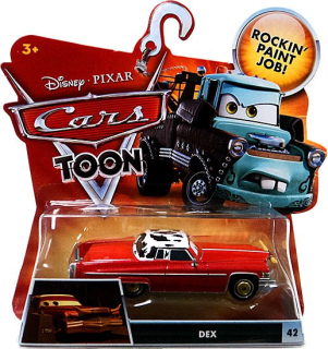 McQueen - Bujdy Mater Heavy Metal 42 Tex Toon Cars DEX