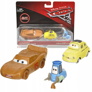 McQueen - Autá 3 McQueen Luigi & Guido 3-PAK DXW00