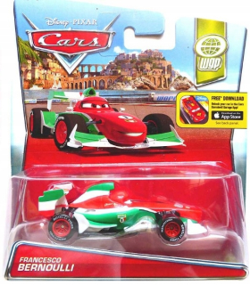 McQueen - Autá Cars Paltegumi Mattel WGP Francesco Bernoulli