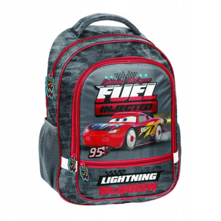 McQueen - Autá Cars School Batchpack Zigzag McQueen