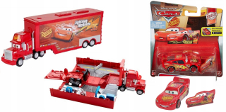 McQueen - Autá Transporter Mack Manniek + Zigzak McQueen