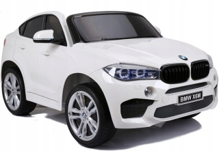 McQueen - AUTO pre batériu Nový BMW X6M Biela