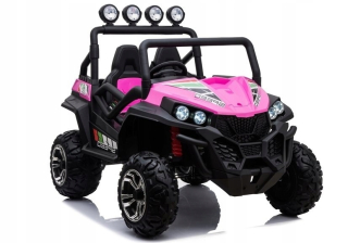 McQueen - Auto pre buggy s2588 nabíjateľné ružové chudé autá