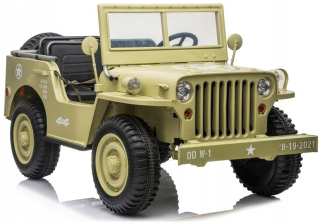 McQueen - Auto na batérii JH101 Khaki Lean Cars