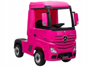 McQueen - AUTO NA MERCEDES ACTROS PINK MP4 BATTERY