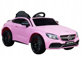 McQueen - Auto pre MERCEDES C63 Ružová batéria