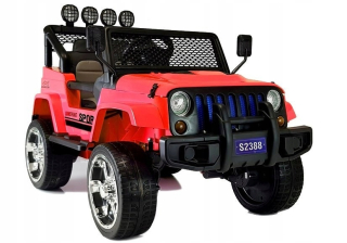 McQueen - Auto pre batériu S2388 Jeep Red 4 × 45 W Lean