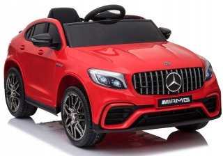 McQueen - Auto pre MERCEDES QLS-5688 Nabíjateľná červená 4 × 4