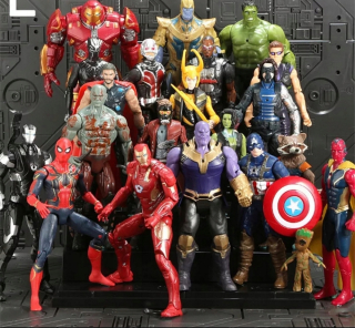 SPIDERMAN - Avengers 21 Obrázok Ironman Spiderman Hulk