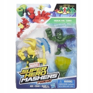 HULK - Avengers 2in1 Super Hero Mashers Hulk vs Loki B6688