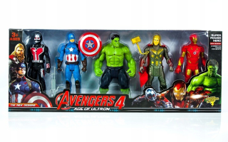 HULK - Avengers Figurines Iron Man Hulk Thor Captain Candle