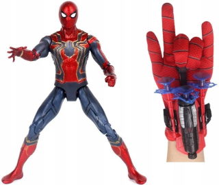 SPIDERMAN - Avengers Spider-Man rukavice Shooting + Figurine