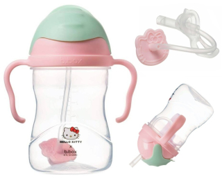 HELLO KITTY B.box bidon s słomkou 240 ml Ahoj Kitty Candy F