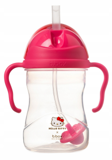 HELLO KITTY B.Box Inovatívny hrnček Bidon s Hello Kitty Słomkou