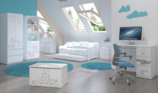 Medvedík Pú - Baby Boo Room Lulu 160x80 5 El Disney