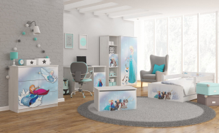 Elsa Frozen - Baby Boo Room Max XL 160x80 6 Elem. Mrazené nové