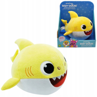 Baby Khark Shark Yellow Mascot Dancing Plush