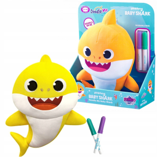 Baby Shark Painting Mascot Pinkfong + markery