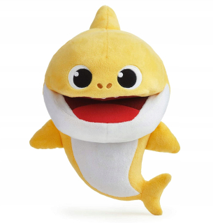 Baby Shark Mascot Pacinka Sings Žltá 18066Z