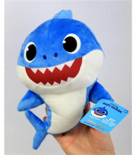 Baby Shark Blue Plush Shark otecko n