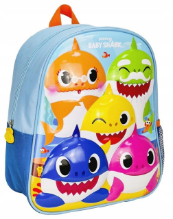 Baby Shark Shark Bathpack 3D materskej školy batoh