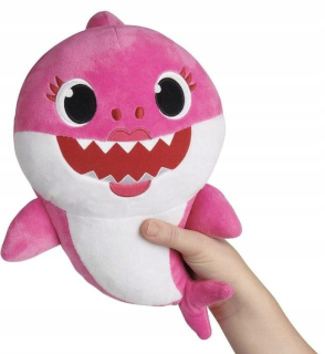 Baby Shark Shark Singing Pink Mascot