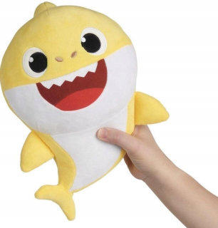 Baby Shark Shark Singing Yellow Mascot