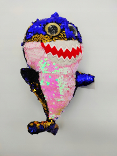 Baby Shark Sharkins s obojstrannými lesklými váhami