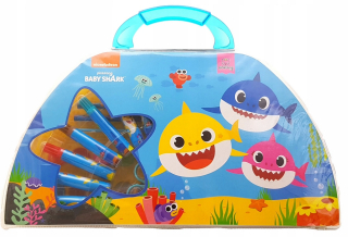 Baby Shark - Umelecký set na maľovanie