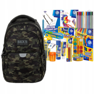 Školská taška - batoh, set, zostava - Záložná Set School Bathpack Layetteette