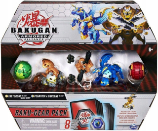 Bakugan sada Baku-Gear Tretorous Pegatrix x Goreene