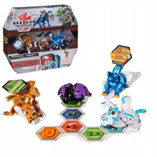 Bakugan - BAKUGAN 5 Figurines + Ultra Dragonoid Howlkor Card