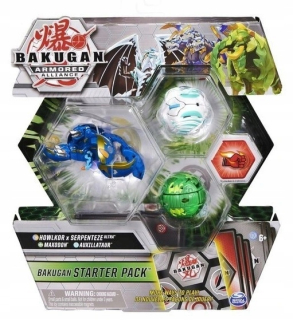 Bakugan Armored Alliance - Starter Pack: Howlkor, Maxodon, Auxillataur 5409