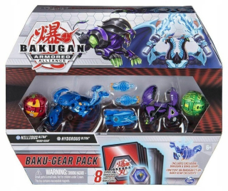 Bakugan - Bakugan Battle Gear 4-pack Baku-Gear Spin Master