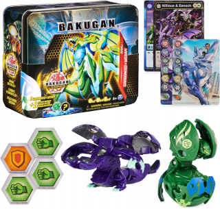 Bakugan Gun Baku-Tin 2 figúrky Gargoyle Webam