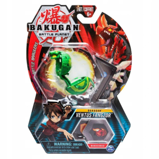 Bakugan základná figúrka Ventus Fanzor guľa + karta