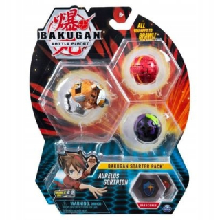 Bakugan - Bakugan Starter Pack Aurelus Gortian ZES RUN
