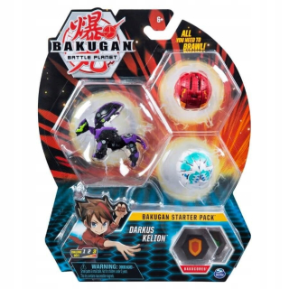 Bakugan - BAKUGAN STARTER Balík Darkus Kelion Starter Kit