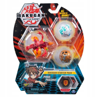 Bakugan - BAKUGAN STARTER Pack Pyrus Phaedrus začína.