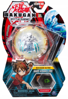 Bakugan Ultra Haos Krakelios čipových kariet figúrka