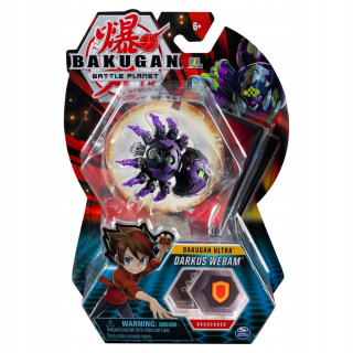 Bakugan - Bakugan Ultra Deluxe Darkus Webam + Card