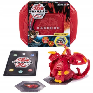 Bakugan - Bakugan Kufr Red + Dragonoid Figurine