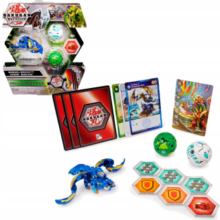Bakugan Starter Howlkor Serpentéza Ultra, Maxodon, Auxillataur + karty