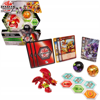 Bakugan Starter Pegatrix Goreene Ultra, Cycloid, Ryerazu + karty