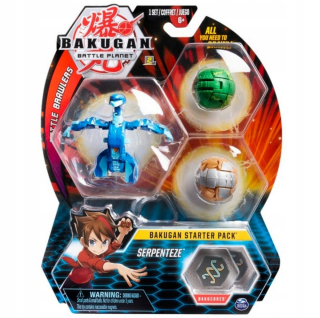 Bakugan - bakugan starter kit 3 spint master figurines