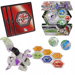 BAKUGAN štartovacia súprava 3Pc HOWLKOR HYDOROUS TROX