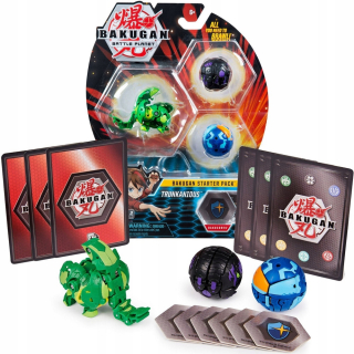 Bakugan - bakugan starter kit trunkany 3 pak