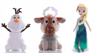 Elsa Frozen - Snowman Olaf Renoser Sven Doll Elza Frozen GRA140cm