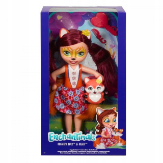 ENCHANTIMALS - Barbie Enchantimals Veľká bábika + Animal Frh51 MA